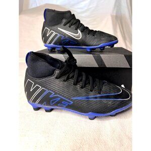 Nike Kids Air Zoom Mercurial Superfly IX Club FG/MG Football/Soccer US 2Y